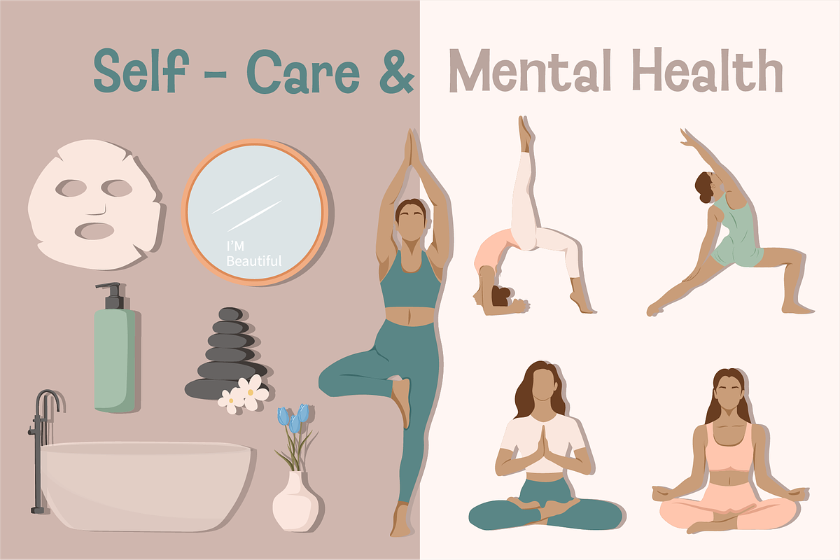 Mental Health Illustration, an Object Graphic by Artnivora.Std (Photo 4 of 4)