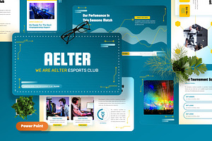 Aelter - Esport Club Powerpoint