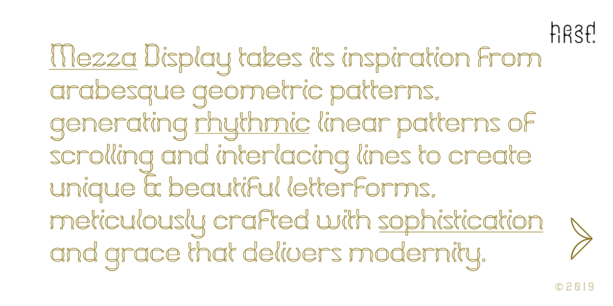 Mezza, a Sans Serif Font by HeadFirst (Photo 5 of 12)
