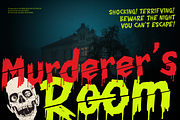 Chiller Mark | Horror Font, a Handwritten Font by Denustudios (Thumbnail 2 of 12)