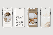 Whimsical Social Media Templates, a Device Mockup by Le Maison Bohem (Thumbnail 1 of 11)