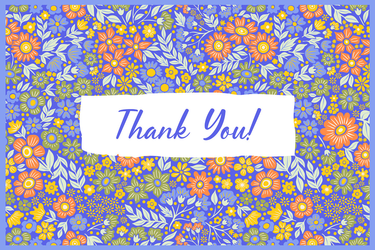 Evening Flowers Patterns, a Pattern Graphic by GVGraphics (Photo 13 of 13)