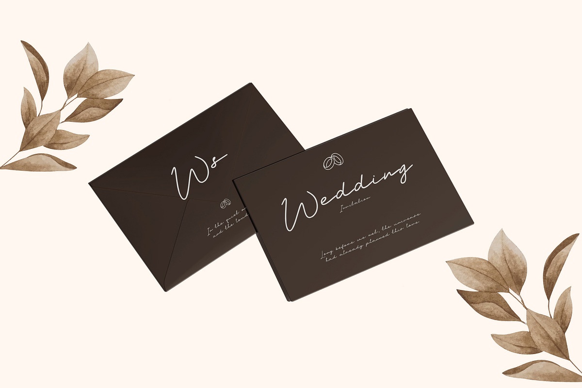 Elegance Wedding – Veilglos Font, a Handwritten Font by Stylin Studio (Photo 8 of 9)