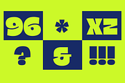 Blogh; Fat and Quirky Display Font, a Sans Serif Font by Eko Bimantara (Thumbnail 6 of 9)
