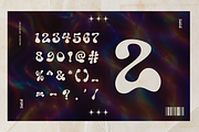 Mignova - Psychedelic Display Font, a Handwritten Font by figuree studio (Thumbnail 8 of 8)