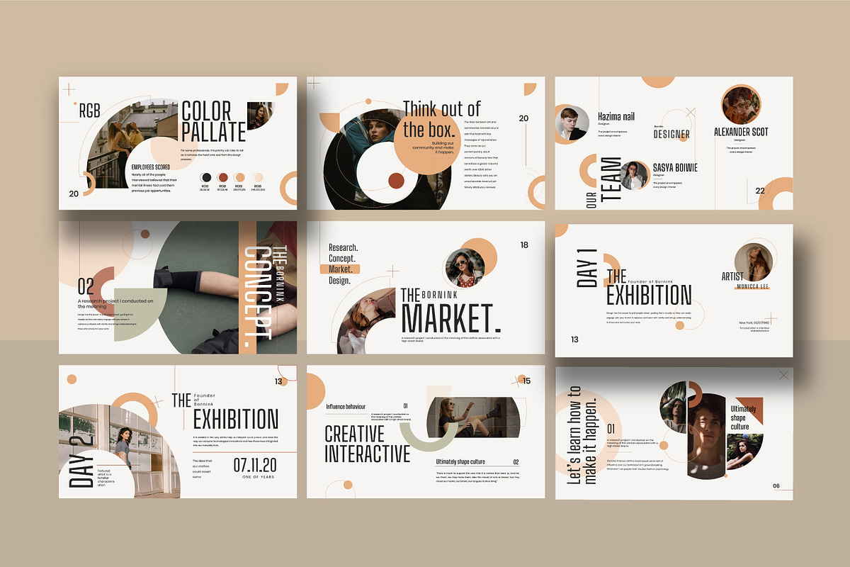 BORN - Ink Google Slide Template, a Presentation Template by Dirtytemp Studio (Photo 14 of 14)