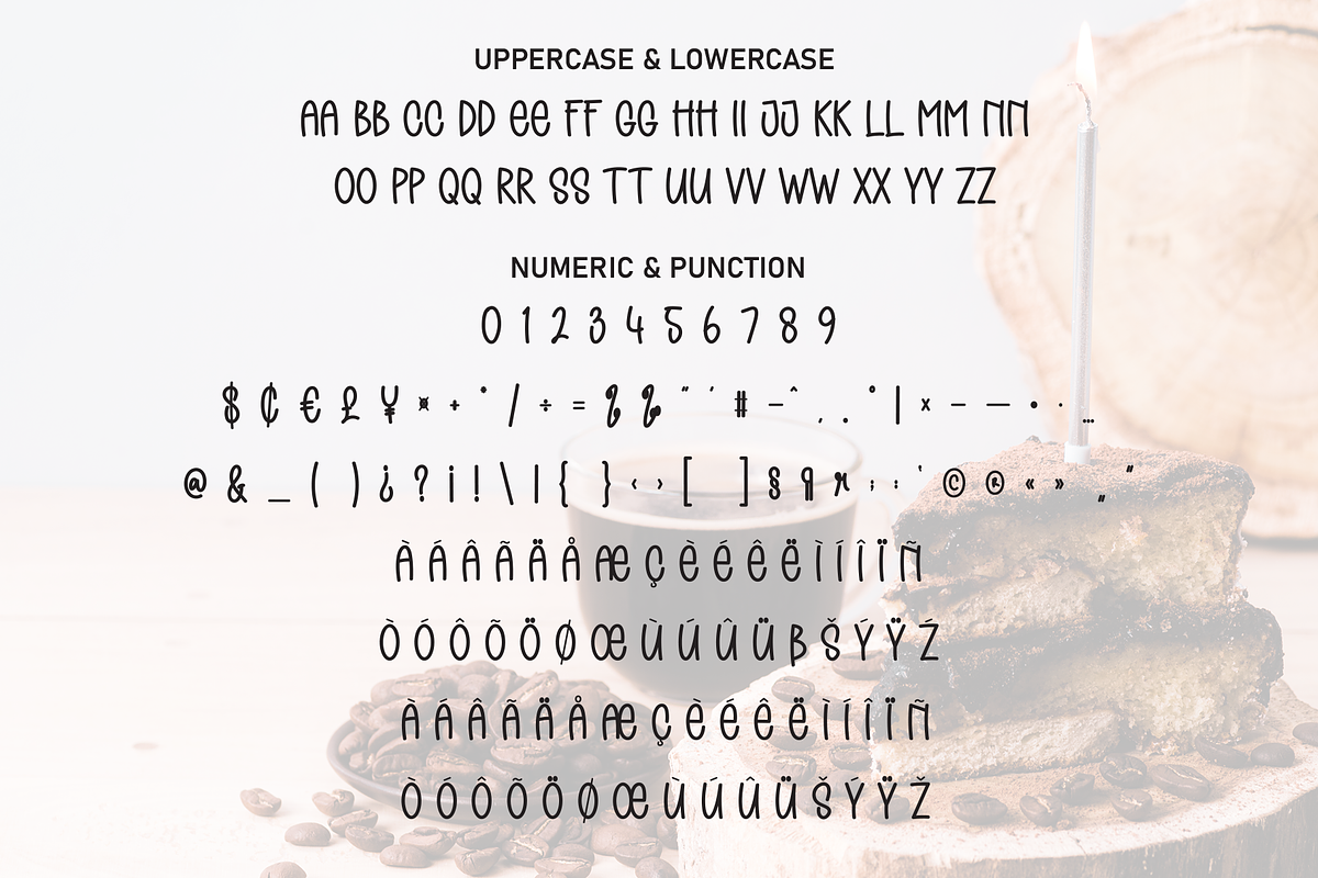 Rustic Coffee | Script Font, a Script Font by Scratchones (Photo 7 of 8)