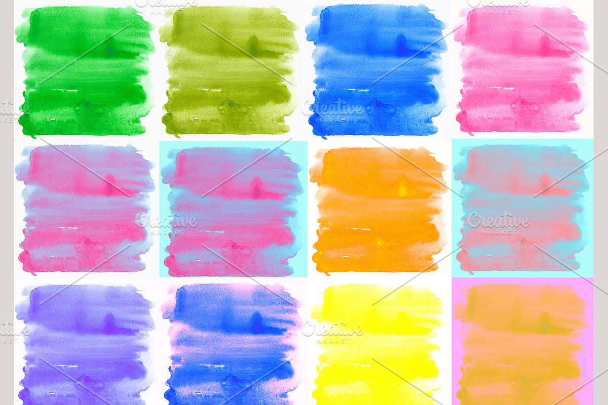 Watercolor background, a Texture Graphic by Natalia Flurno (Photo 3 of 4)
