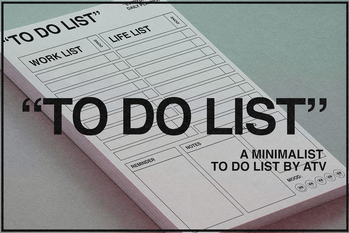 TO DO LIST template, a Templates & Theme by ATV SHOP (Photo 1 of 4)