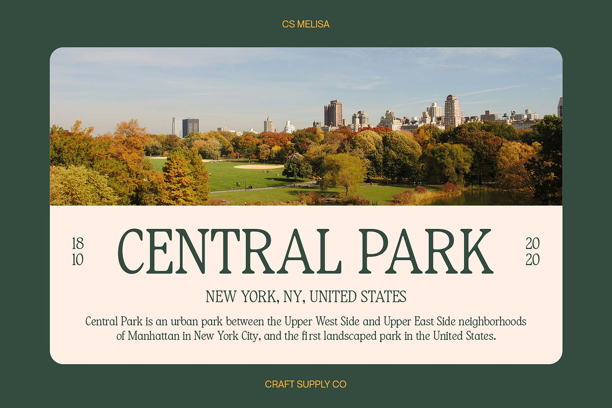 CS Melisa – Elegant Font, a Serif Font by Craft Supply Co. (Photo 5 of 8)