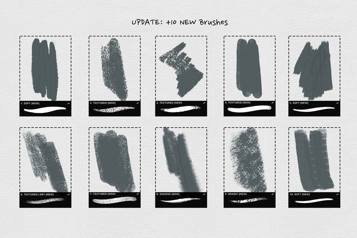 Procreate Oil Pastel Set, a Brush Add-On by Brush Moment (Photo 5 of 11)