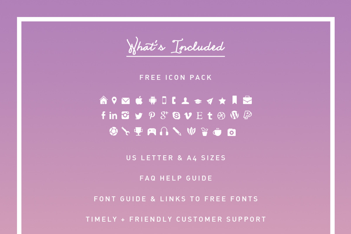 Fashion Designer Resume Template /CV, a Resume Template by Resume21 (Photo 5 of 5)