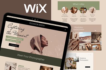 Photographer - Wix Studio Template