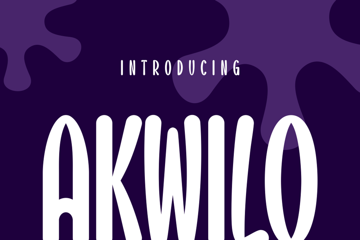 Akwilo, a Sans Serif Font by lelevien (Photo 2 of 6)