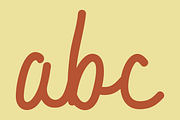 Rolling Ball Cursive - Hand Lettered, a Script Font by GG Design (Thumbnail 4 of 10)