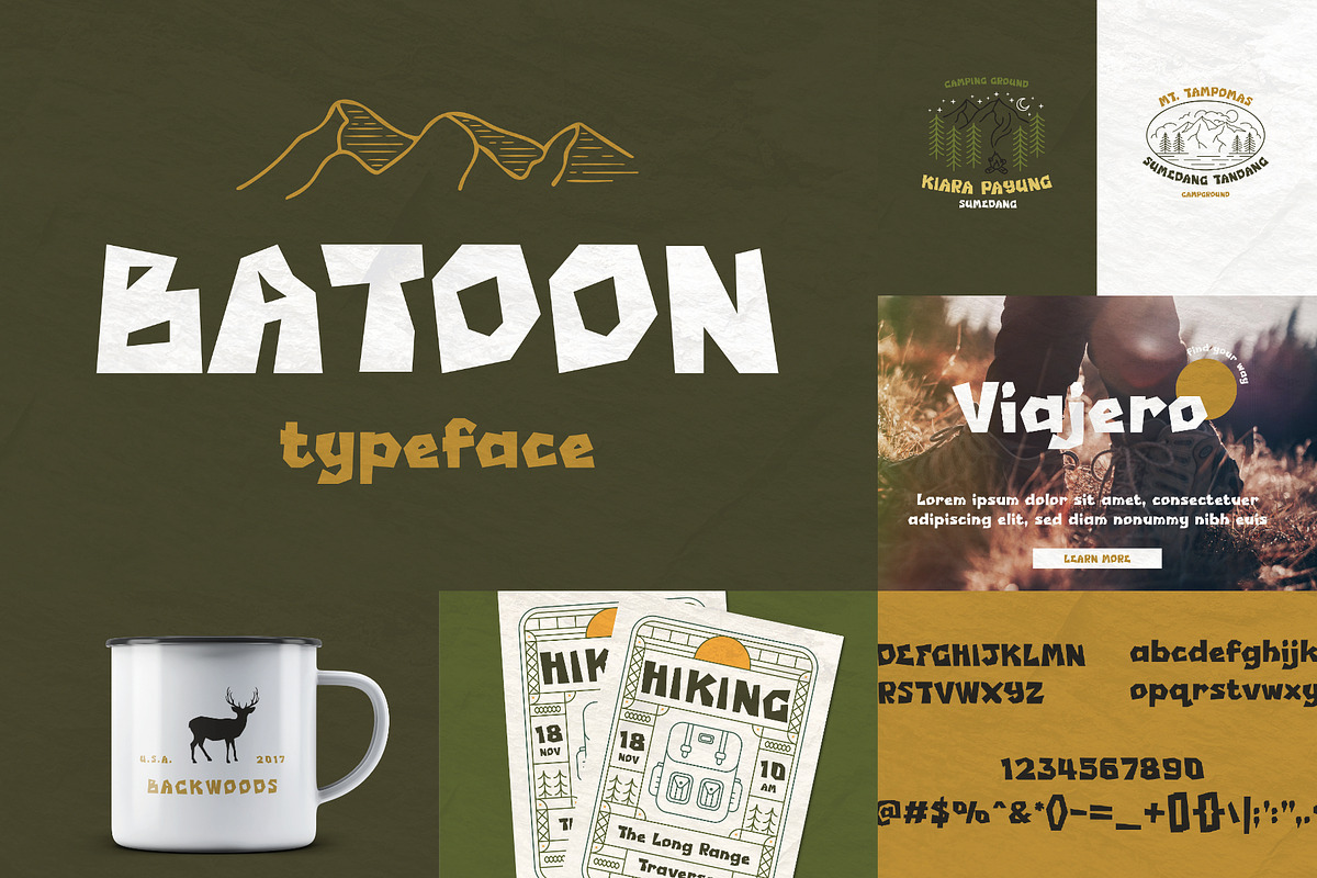 Mexican Font Bundle - 33 Fonts!, a Slab Serif Font by HipFonts (Photo 14 of 18)