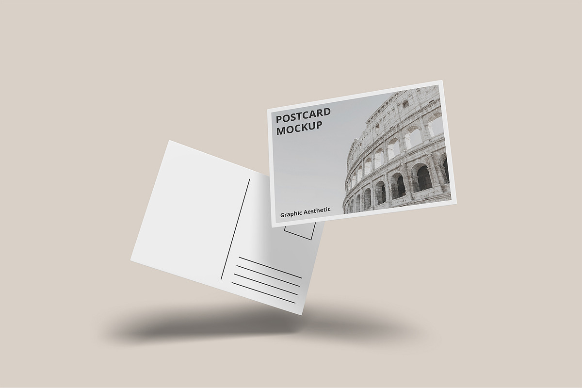 Postcard Invitation Mockup Bundles, a Card Template by Graphic Aesthetic (Photo 12 of 22)