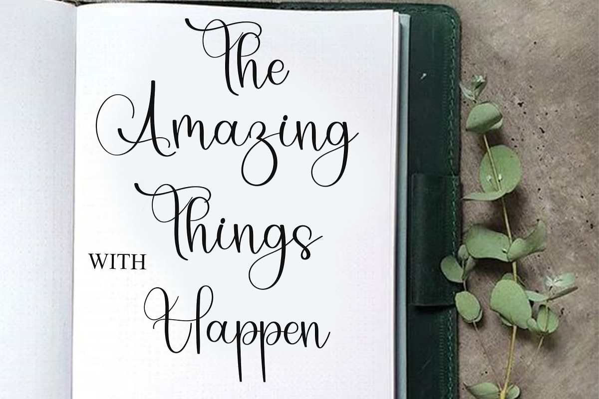Sweetyboy, a Handwritten Font by FreshTypeINK (Photo 7 of 8)