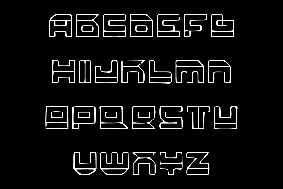 ARCADE, a Symbol Font by Dz Akali (Photo 5 of 5)