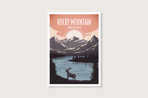 Rocky Mountain National Park Poster