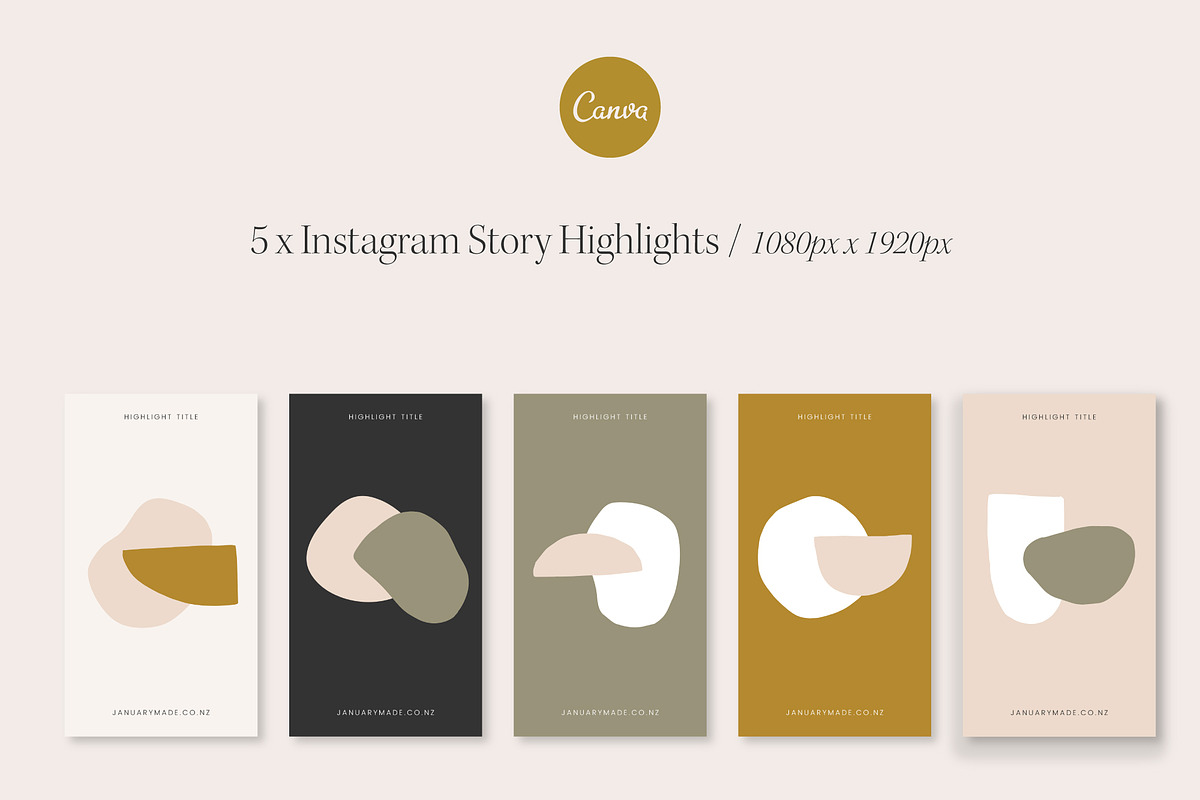 CANVA Template Bundle • Lifestyler, a Social Media Template by January Made Design (Photo 5 of 17)