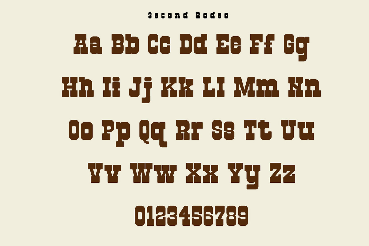 Boot Scootin' Western Font Duo, a Script Font by Loudoun Design Co. (Photo 3 of 10)