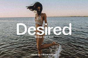 Desired - Vintage Sans Serif