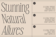 CS Leona – Condensed Font, a Serif Font by Craft Supply Co. (Thumbnail 2 of 8)