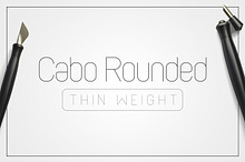 Cabo Rounded Thin Weight