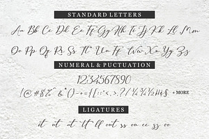 Hilland A Signature Font