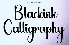 Blackink Calligraphy
