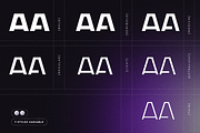 Giner Modern - Logo Font Family, a Sans Serif Font by Nirmana Visual (Thumbnail 4 of 26)