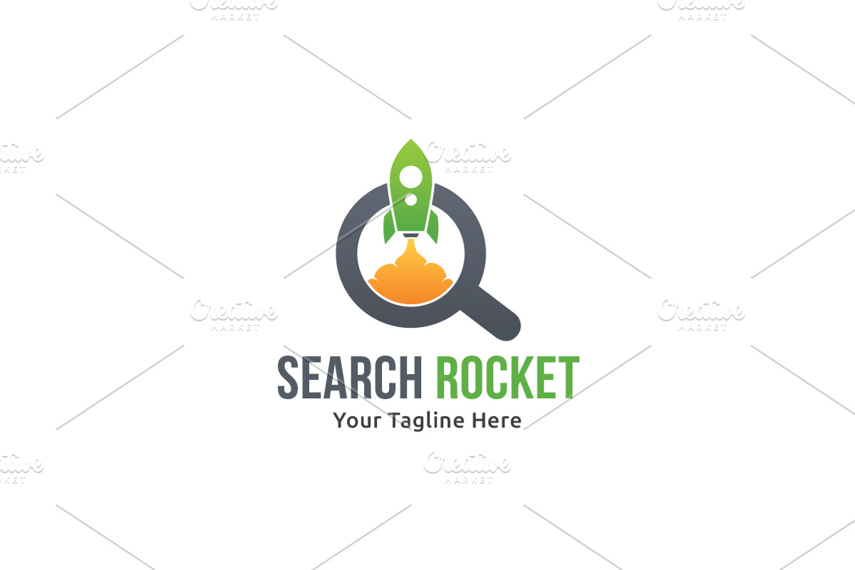 Search Rocket Logo, a Branding & Logo Template by Martin-Jamez (Photo 1 of 3)