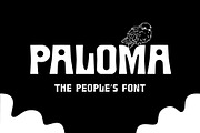 Paloma.otf, a Hank Makes Font, a Font by Hank Makes (Thumbnail 1 of 4)
