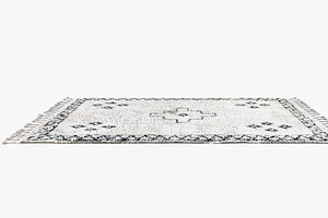 Scandinavian Rugs Set 3d Model