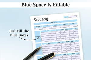 Diet Planner, Food Log, Diet Tracker