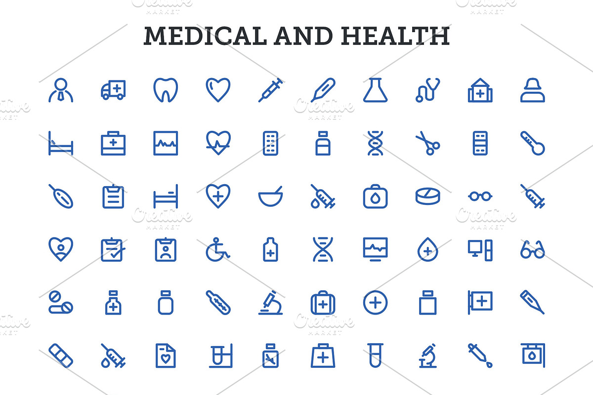 5000+ Bold Outline Icons Bundle, an Outline Icon by Vectors Market (Photo 4 of 11)