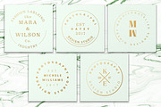 PREMIUM 120 Stamp Logo Bundle, a Branding & Logo Template by IsikChic (Thumbnail 16 of 30)