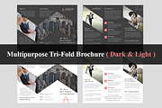 Multipurpose Tri-Fold Brochure, a Brochure Template by DeviserWeb (Thumbnail 1 of 7)