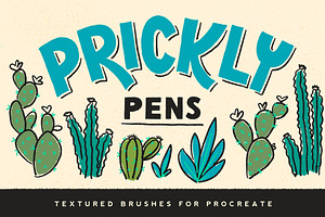 Prickly Pens for Procreate