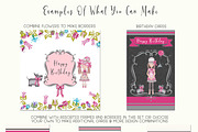 Hand Sketched Flowers Girls Animal, an Illustration by Le Paper Cafe (Thumbnail 6 of 7)