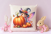 Cozy Magic Fairy Forest Witch Clipar, an Illustration by RobertsArt (Thumbnail 7 of 7)