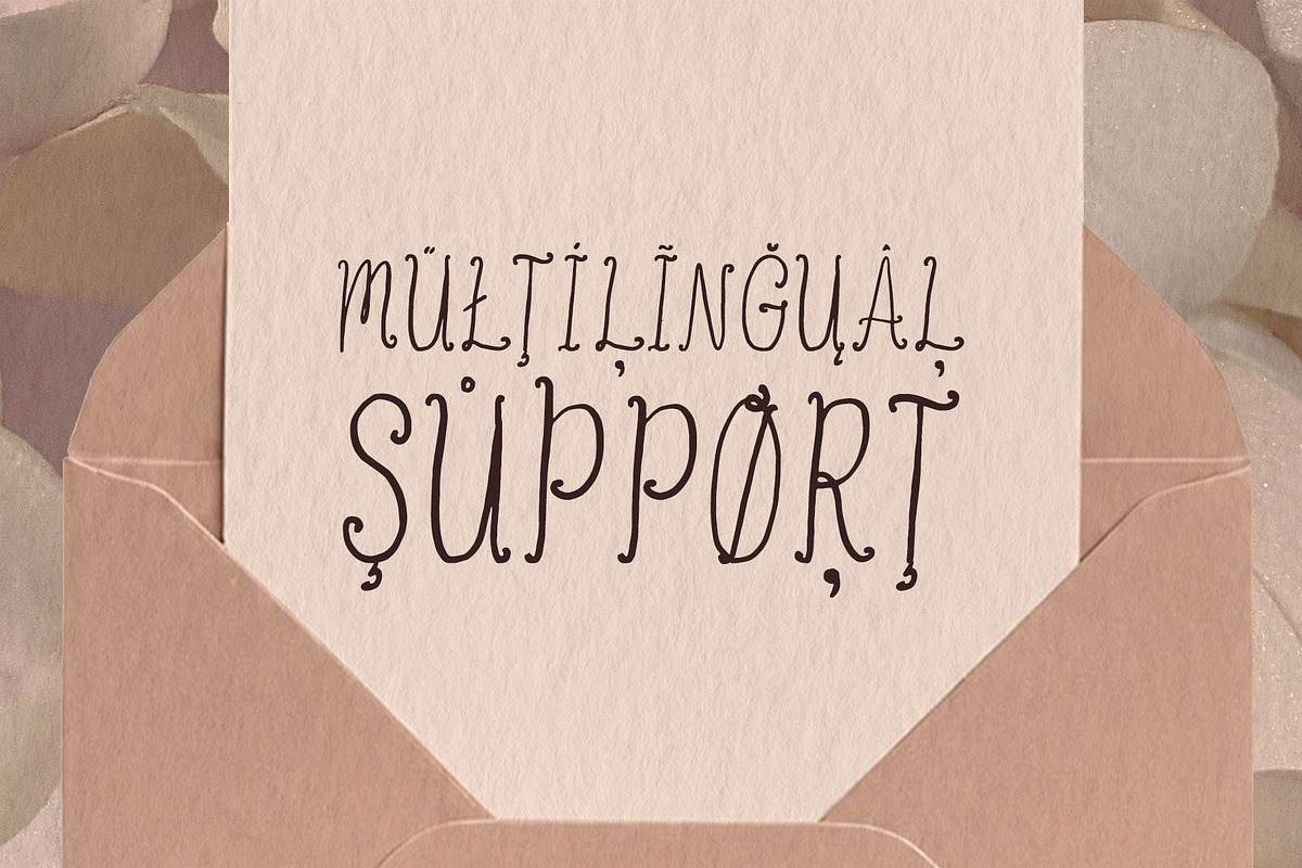 Fairyline - Dreamy Handmade Typeface, a Handwritten Font by BilberryCreates (Photo 11 of 11)
