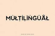 CITRUS GARDEN - vintage sans serif, a Sans Serif Font by Misha Sova (Thumbnail 11 of 11)