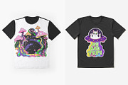 Space groovy psychedelic stickers pn, an Object Illustration by PatapovaVika (Thumbnail 3 of 3)