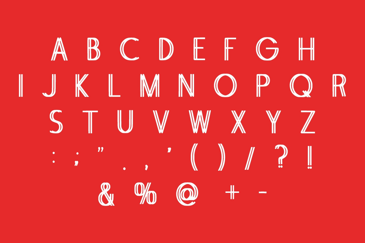 Christmas Holiday, a Handwritten Font by Fourteen Letter (Photo 3 of 7)