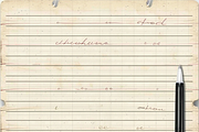 Vintage Lined Writing Paper, a Pattern Graphic by Printable Treasure (Thumbnail 7 of 10)