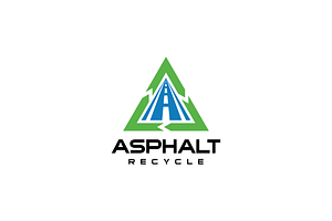 Recycle roadway company logo