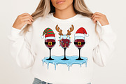 Christmas Wine Glasses Png, an Illustration by Libby Wishes (Thumbnail 3 of 8)