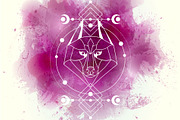 Sacred Geometry Animal Totem, an Animal Illustration by Flo Sacred Art (Thumbnail 13 of 13)